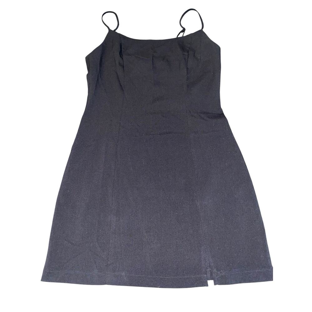 Forever 21 Black Spaghetti Strap Soft Stretch Women's Size‎ Small Mini Dress